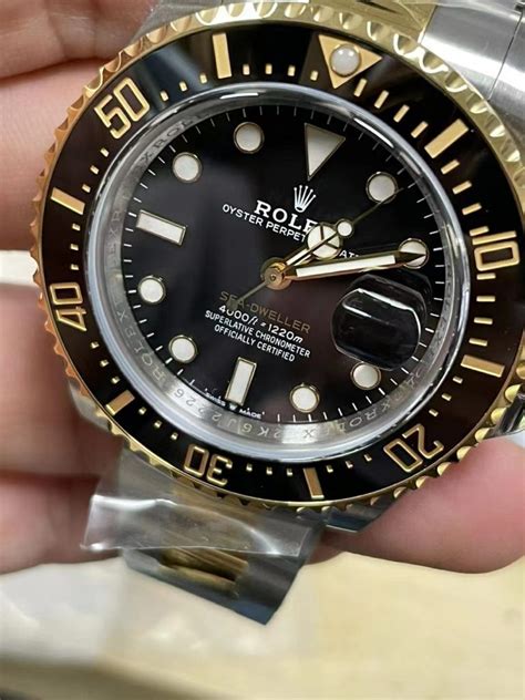 rolex sea dweller replica review|pre owned rolex sea dweller.